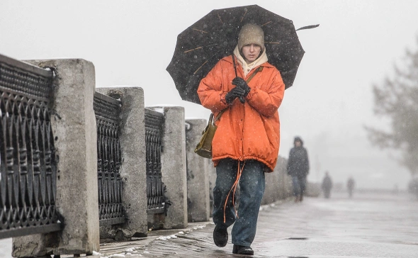 MOST PART OF RUSSIA ALREADY SNOW-COVERED