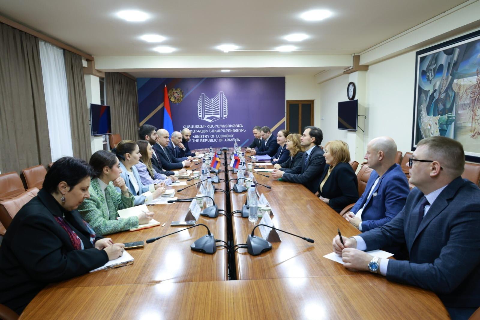 RUSSIA AND ARMENIA DISCUSS NEW AGRO-INDUSTRIAL AND SELECTION PROJECTS