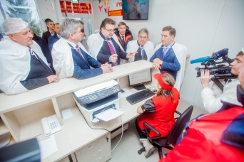 Открытие первого в Республике Татарстан дистрибьюторско-оптового центра и шоу-рума «Челны-Бройлер» 