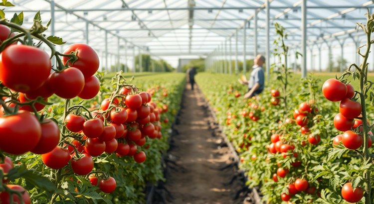 TOMATO GREENHOUSE TO RUN ON WASTE HEATING IN EUROPE